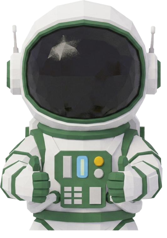 Maskot astronaut Umzah Net